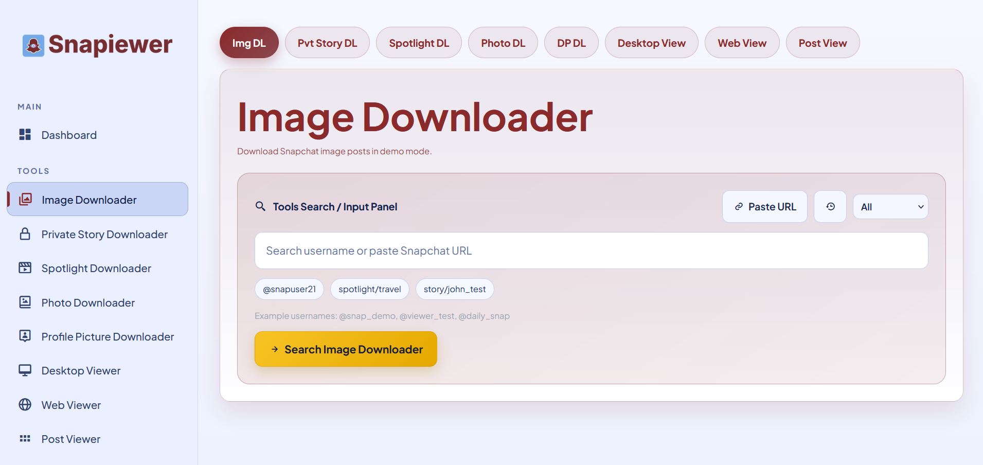 Image Downloader Preview